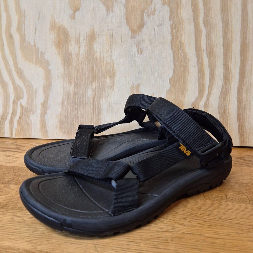 Teva Hurricane XLT2 Men's 10 Black Sport Hiking Sandals 1019234